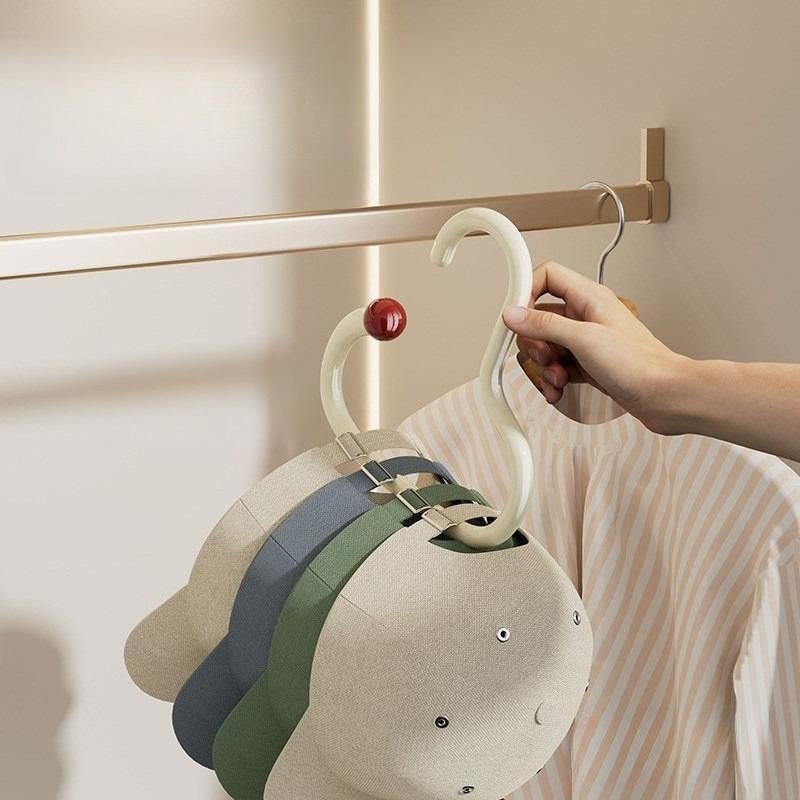 1/3PCS Dopamine Circular Scarf and Tie Display Stand Multifunctional Hook for Bedroom Storage of Scarves and Tie Racks