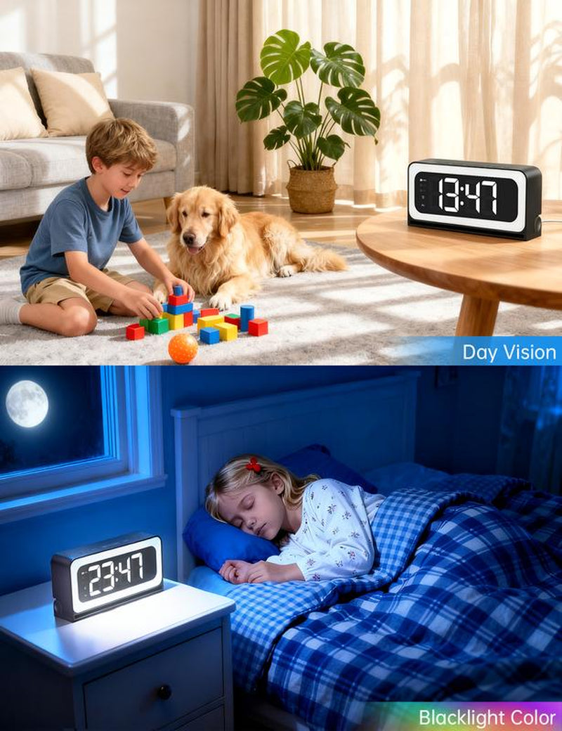 Wifi Surveillance Camera - 1080P HD Wireless Camera Clock , Night Vision, Motion Detection, Loop Recording, 2.4Ghz Wifi Connectivity, Battery Powered, Remote Real-Time Viewing, Perfect for Home, Office, Warehouse Monitoring