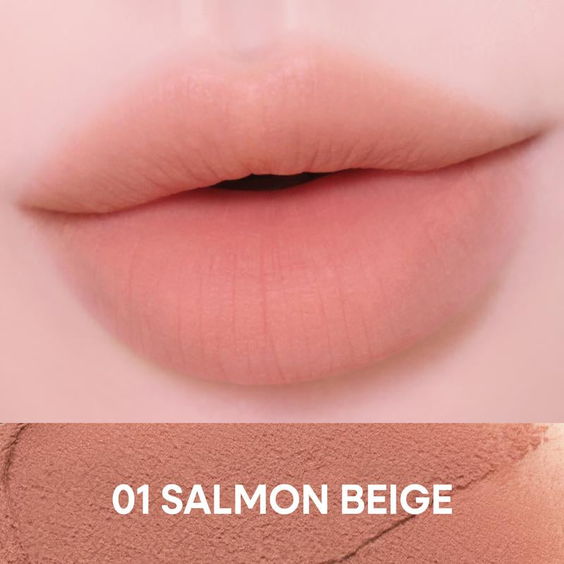 Colorgram Nude Blur Tint – Soft Velvet Matte Lip and Cheek Stain with Airbrushed Finish and Long-Lasting Comfort