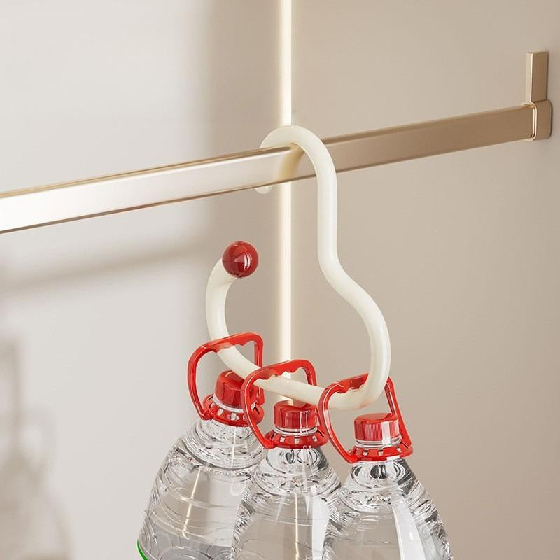 1/3PCS Dopamine Circular Scarf and Tie Display Stand Multifunctional Hook for Bedroom Storage of Scarves and Tie Racks